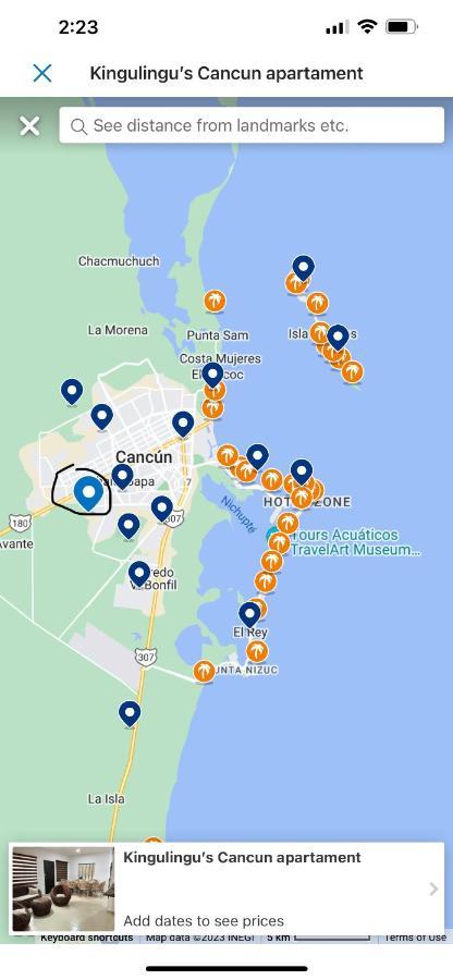 Kingulingu'S Cancun Apartament Eksteriør bilde